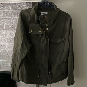Old Navy green utility jacket
